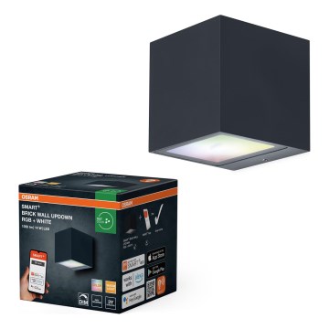 Osram - LED RGBW dimmbar Außenwandleuchte SMART+ BRICK LED/14W/230V IP44 Wi-Fi