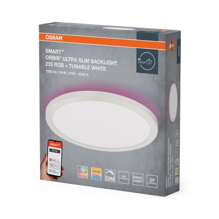 Osram - LED RGBW dimmbare Deckenleuchte SMART+ ORBIS LED/19W/230V Ø 23,5 cm 2700-6500K Wi-Fi