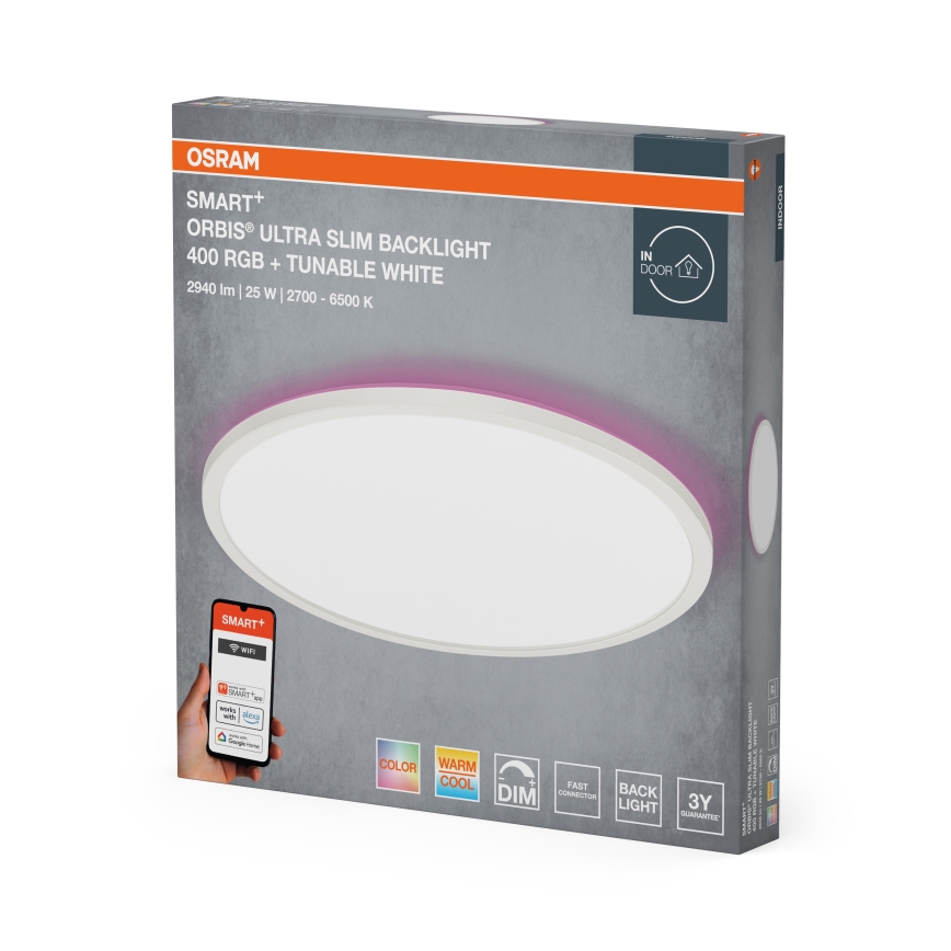 Osram - LED RGBW dimmbare Deckenleuchte SMART+ ORBIS LED/25W/230V Durchmesser 40 cm 2700-6500K Wi-Fi