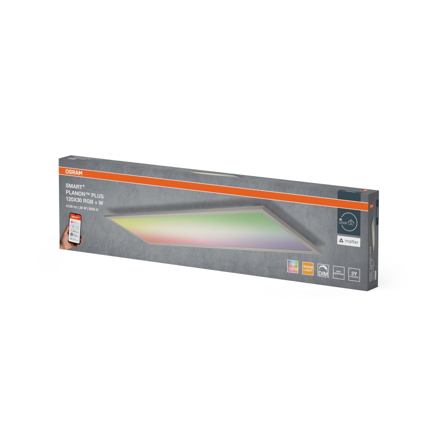 Osram - LED RGBW dimmbare Deckenleuchte SMART+ PLANON LED/36W/230V 120x30 cm Wi-Fi