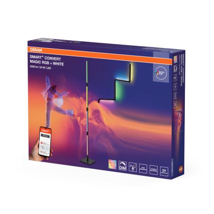 Osram - LED RGBW dimmbare Stehlampe 2-in-1 SMART+ MAGIC LED/24W/230V Wi-Fi