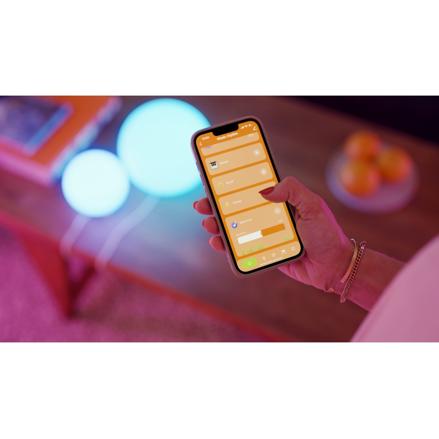 Ledvance - LED RGBW dimmbare, wiederaufladbare SMART+ MAGIC Tischlampe LED/2,5W/5V 2200-6500K Wi-Fi weiß