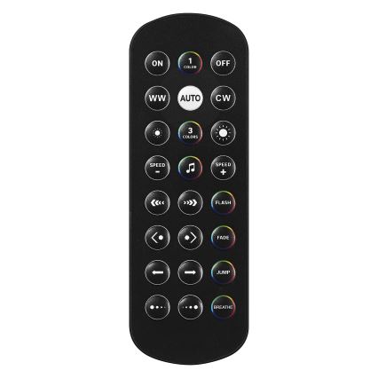 Osram - LED RGBW dimmbare Tischlampe SMART+ MAGIC LED/7,5W/230V 2700-6500K schwarz Wi-Fi + Fernbedienung