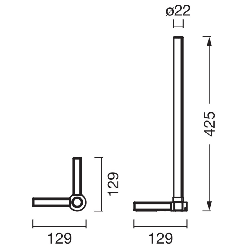 Osram - LED RGBW dimmbare Tischlampe SMART+ MAGIC LED/7,5W/230V 2700-6500K schwarz Wi-Fi + Fernbedienung