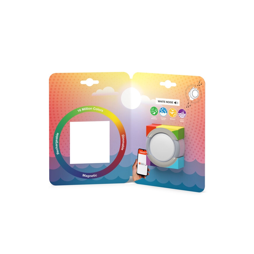 Osram - LED RGBW Dimmbares Touch-Orientierungslicht SMART+ DOT-IT LED/0,5W/3,7V 300 mAh