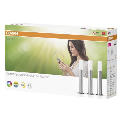 Osram - LED RGBW SET 3x Dimmbare Außenleuchte SMART+ 3xLED/4,2W/230V IP65