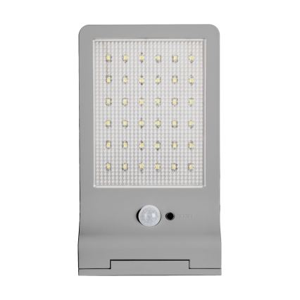 Osram - LED Solar-Wandleuchte mit Sensor DOORLED LED/3W/3,3V 2000 mAh IP44 silber