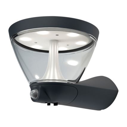 Osram - LED-Solarwandleuchte mit Sensor ENDURA LED/5W/ černá