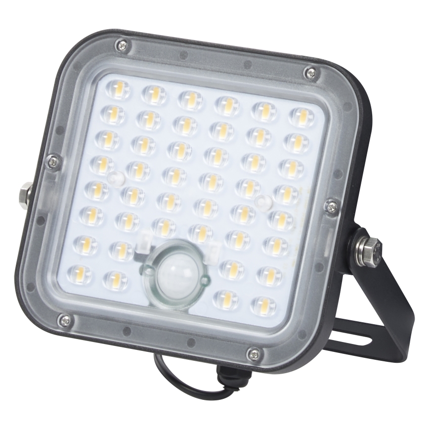 Osram - LED-dimmbarer Solarstrahler mit Sensor ENDURA LED/10W/4,2V 4000K IP65 schwarz + Fernbedienung