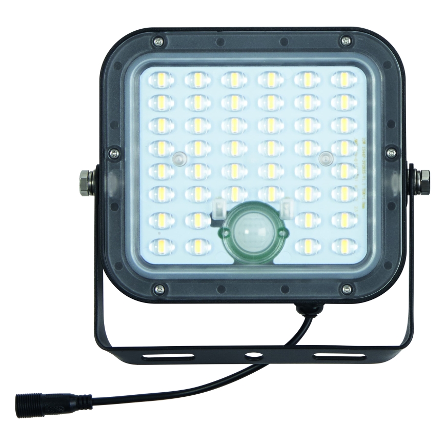 Osram - LED-dimmbarer Solarstrahler mit Sensor ENDURA LED/10W/4,2V 4000K IP65 schwarz + Fernbedienung