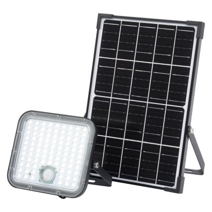 Osram - Dimmbarer LED-Solarstrahler mit Sensor ENDURA LED/30W/6,4V 4000K IP65 schwarz + Fernbedienung