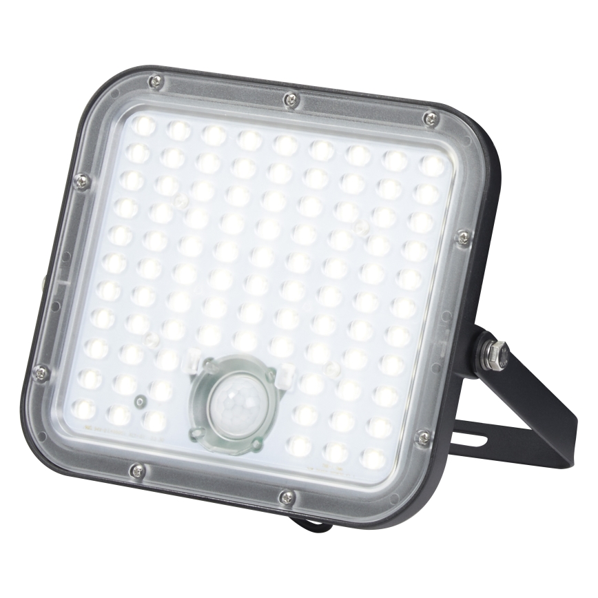 Osram - Dimmbarer LED-Solarstrahler mit Sensor ENDURA LED/30W/6,4V 4000K IP65 schwarz + Fernbedienung