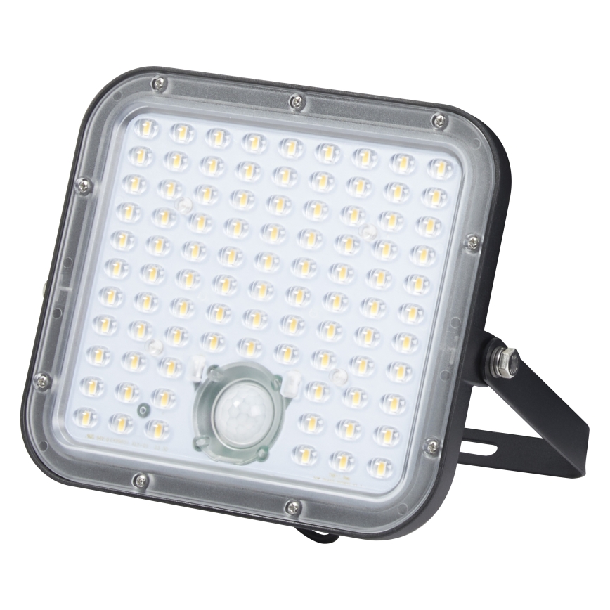 Osram - Dimmbarer LED-Solarstrahler mit Sensor ENDURA LED/30W/6,4V 4000K IP65 schwarz + Fernbedienung