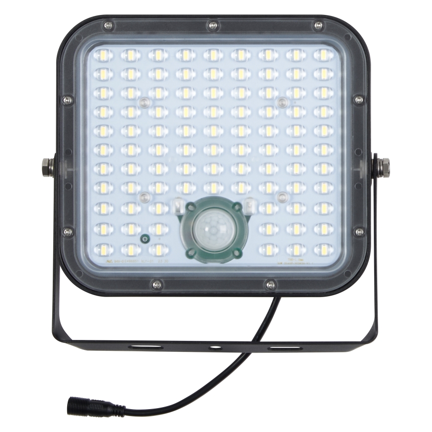 Osram - Dimmbarer LED-Solarstrahler mit Sensor ENDURA LED/30W/6,4V 4000K IP65 schwarz + Fernbedienung