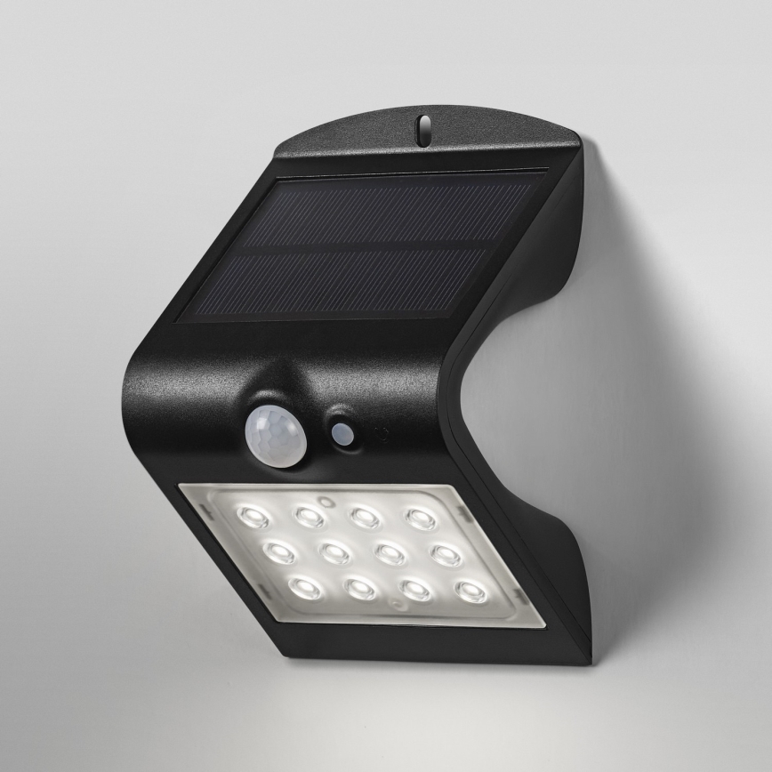 Osram - LED-Solar-Wandleuchte mit Bewegungs- und Dämmerungssensor SCHMETTERLING LED/1,5W/3,7V 1200 mAh IP65
