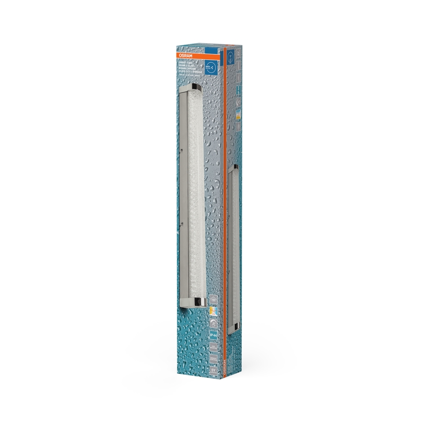 Osram - Dimmbare LED-Spiegelleuchte ORBIS TUBE LED/12W/230V 3000/4000K 60 cm IP44 matt-chrom