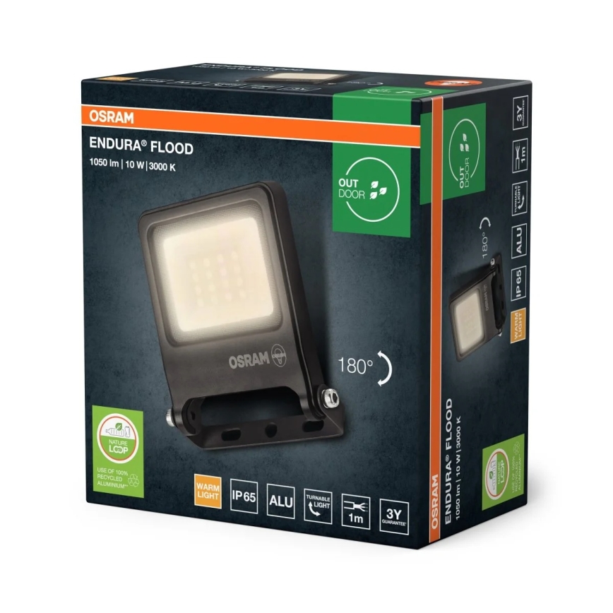 Osram - LED-Strahler ENDURA LED/10W/230V 3000K IP65