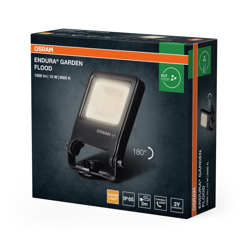Osram - LED-Reflektor ENDURA LED/10W/230V 3000K IP65 anthrazit
