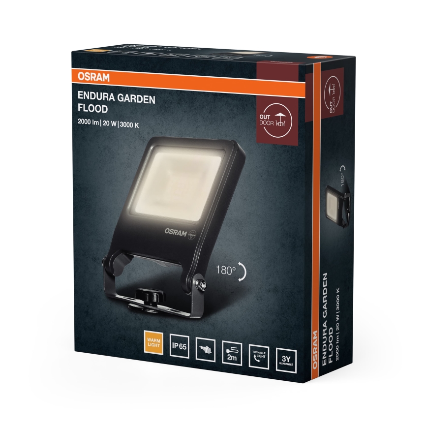 Osram - LED-Strahler ENDURA LED/20W/230V 3000K IP65 anthrazit