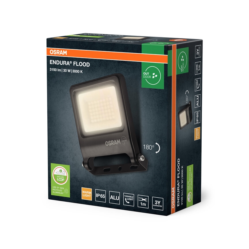 Osram - LED-Strahler ENDURA LED/30W/230V 3000K IP65