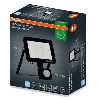 Osram - LED-Strahler mit Sensor FLOODLIGHT LED/20W/230V 6500K IP65