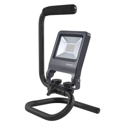 Osram - LED-Strahler mit Stativ S-STAND LED/20 W/230 V 4000 K IP65 Anthrazit