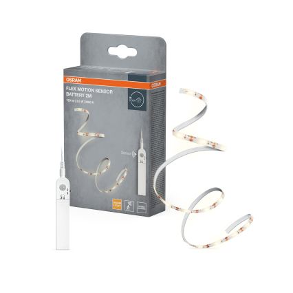 Osram - LED-Streifen mit Bewegungssensor FLEX 2m LED/3,6W/4xAA