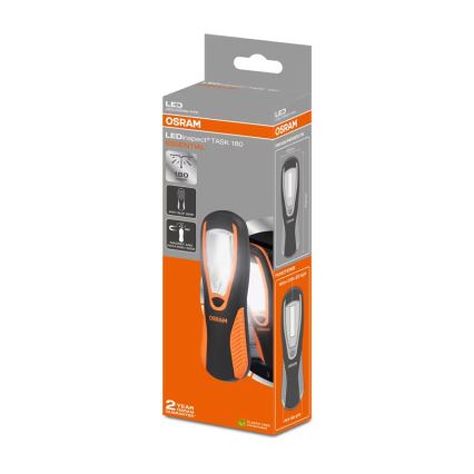 Osram - LED-Taschenlampe LEDINSPECT TASK 180 ESSENTIAL LED/3W/3xAAA