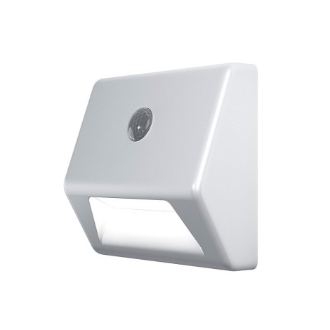 Osram - LED-Treppenlicht mit Sensor NIGHTLUX LED/0,25W/3xAAA weiß IP54
