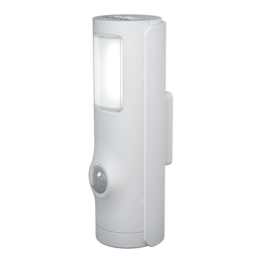 Osram - LED-Treppenlicht mit Sensor NIGHTLUX LED/0,35W/3xAAA weiß IP54