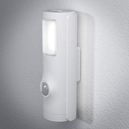 Osram - LED-Treppenlicht mit Sensor NIGHTLUX LED/0,35W/3xAAA weiß IP54