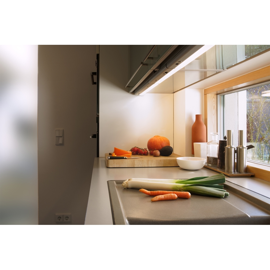 Osram - LED-Unterbauleuchte LINEAR LED/6W/230V 3000K 37 cm silber