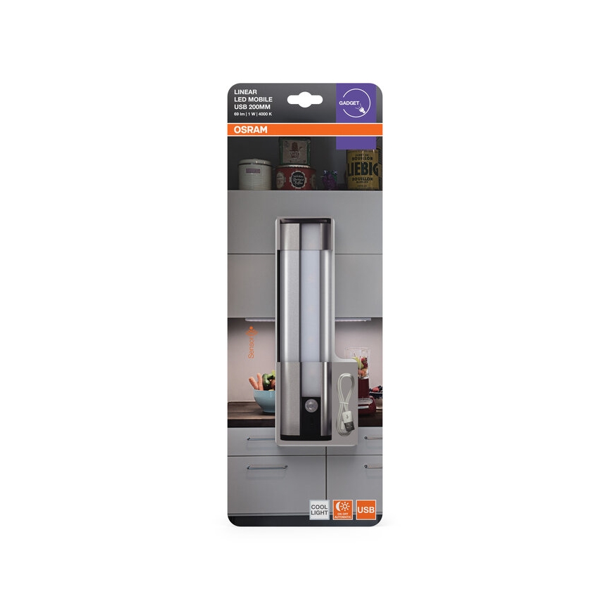 Osram - LED-Unterbauleuchte mit Sensor MOBILE LED/1W/3,7V 1800 mAh