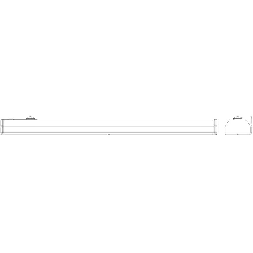 Osram - LED-Unterbauleuchte mit Sensor MOBILE LED/1W/3,7V 500 mAh 20 cm