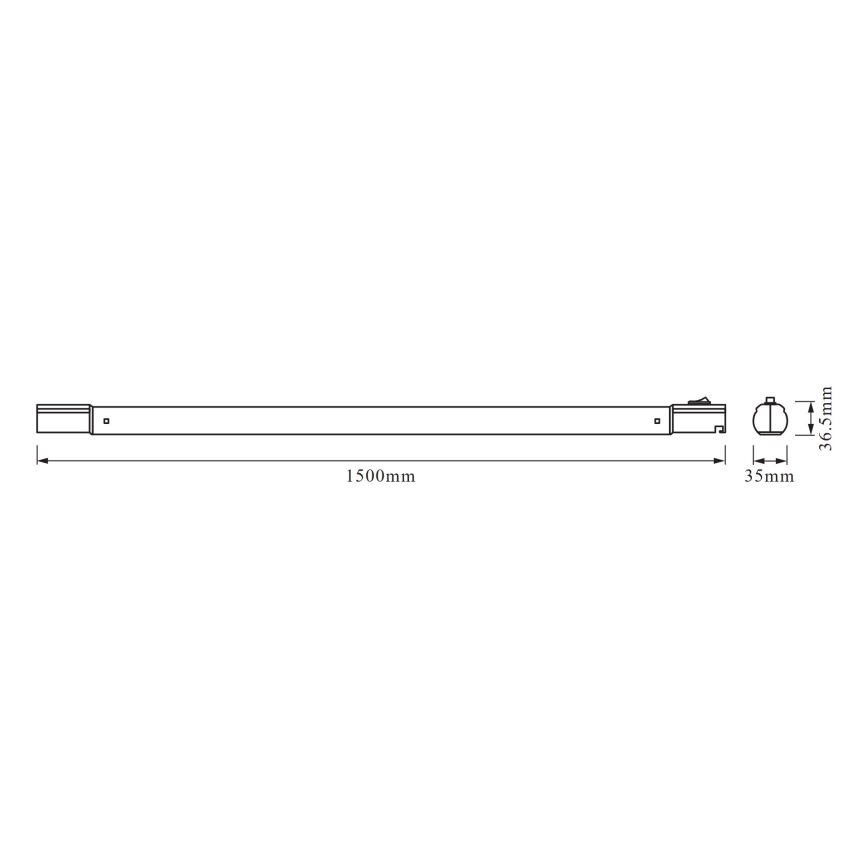 Osram - LED-Unterbauleuchte TUBEKIT LED/21,5W/230V 3000K 150 cm weiß