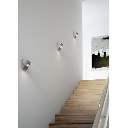 Osram - LED Wandbeleuchtung TRESOL LED/4,5W/230V silber