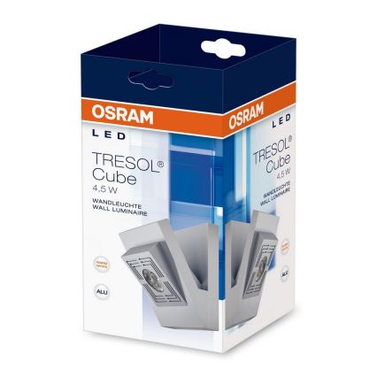 Osram - LED Wandbeleuchtung TRESOL LED/4,5W/230V silber