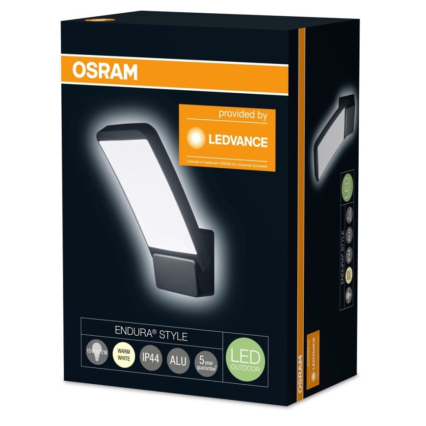 Osram - LED-Wandleuchte für außen ENDURA 1xLED/15W/230V IP44