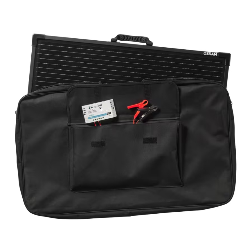 Osram - Leistungsstarkes Solarpanel zum unabhängigen Laden BATTERY CHARGE SOLAR 100W IP65