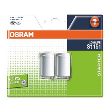 Osram - Leuchtstofflampen-Starter ST151 4-22W/230V