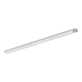 Osram - LINEAR LED-Unterbauleuchte mit Bewegungs- und Dämmerungssensor, 4 W, 3,7 V, 1500 mAh, 3000/4000/6500 K, 60 cm, grau