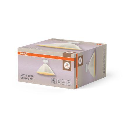 Osram - LOTUS LEAF Aufputz-Kronleuchter 1xE27/9W/230V Ø 39,6 cm