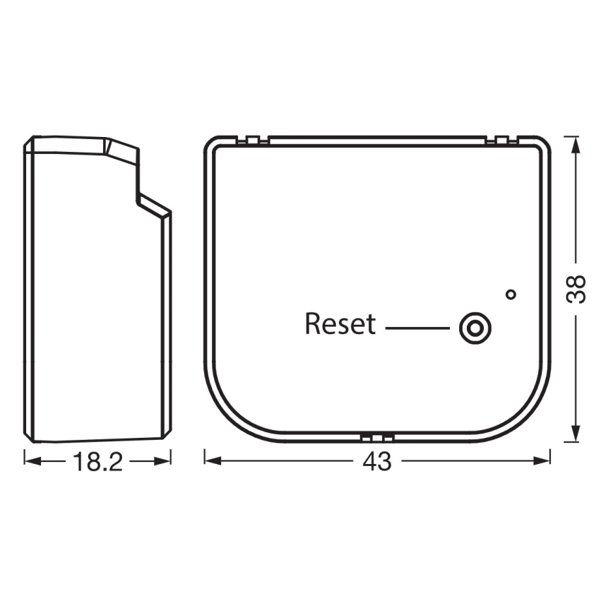 Osram - Modul für 2-Tasten-Schalter SMART+ 230V Wi-Fi