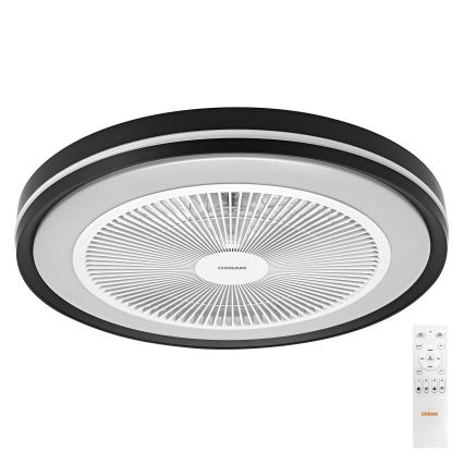 Osram - Dimmbare LED-Deckenleuchte mit Ventilator MURLAN LED/26W/230V 3000-6500K + Fernbedienung