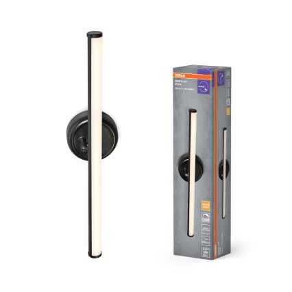 Osram - LED-dimmbare, wiederaufladbare Touch-Wandleuchte NIGHTLUX LED/1,8W/5V schwarz