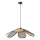 Osram - Pendelleuchte an Kabel DECOR RATTAN 1xE27/15W/230V Ø 69 cm beige/schwarz