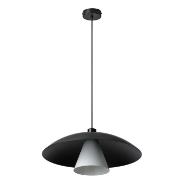 Osram - Pendelleuchte mit Kabel DECOR FLYING MUSHROOM 1xE27/25W/230V Ø 50 cm schwarz