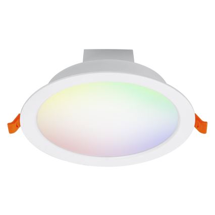 Osram - SMART+ DOWNLIGHT LED RGB, dimmbares Einbau-Downlight, 12W/230V, 3000-6500K, Wi-Fi