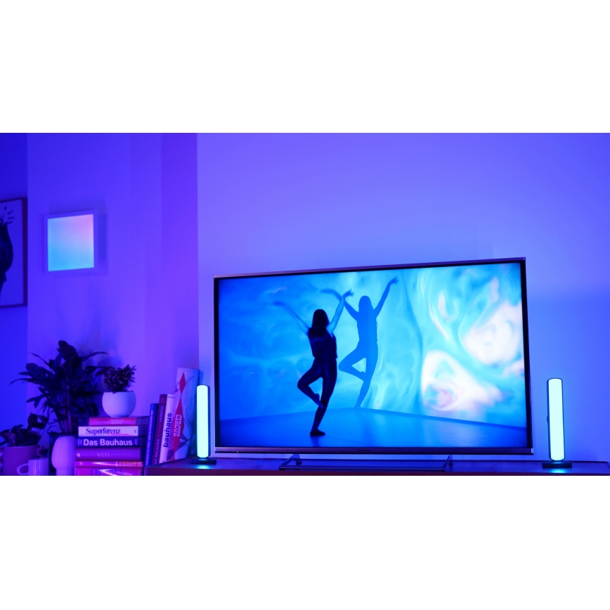 Osram - SET 2x dimmbare RGBW-LED-Tischlampe MOOD LIGHT LED/4W/230V 2700-6500K Wi-Fi + Fernbedienung