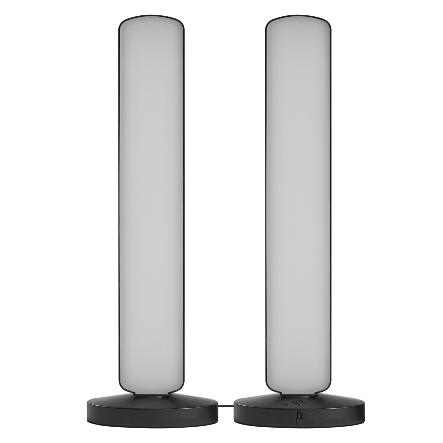 Osram - SET 2x dimmbare RGBW-LED-Tischlampe MOOD LIGHT LED/4W/230V 2700-6500K Wi-Fi + Fernbedienung